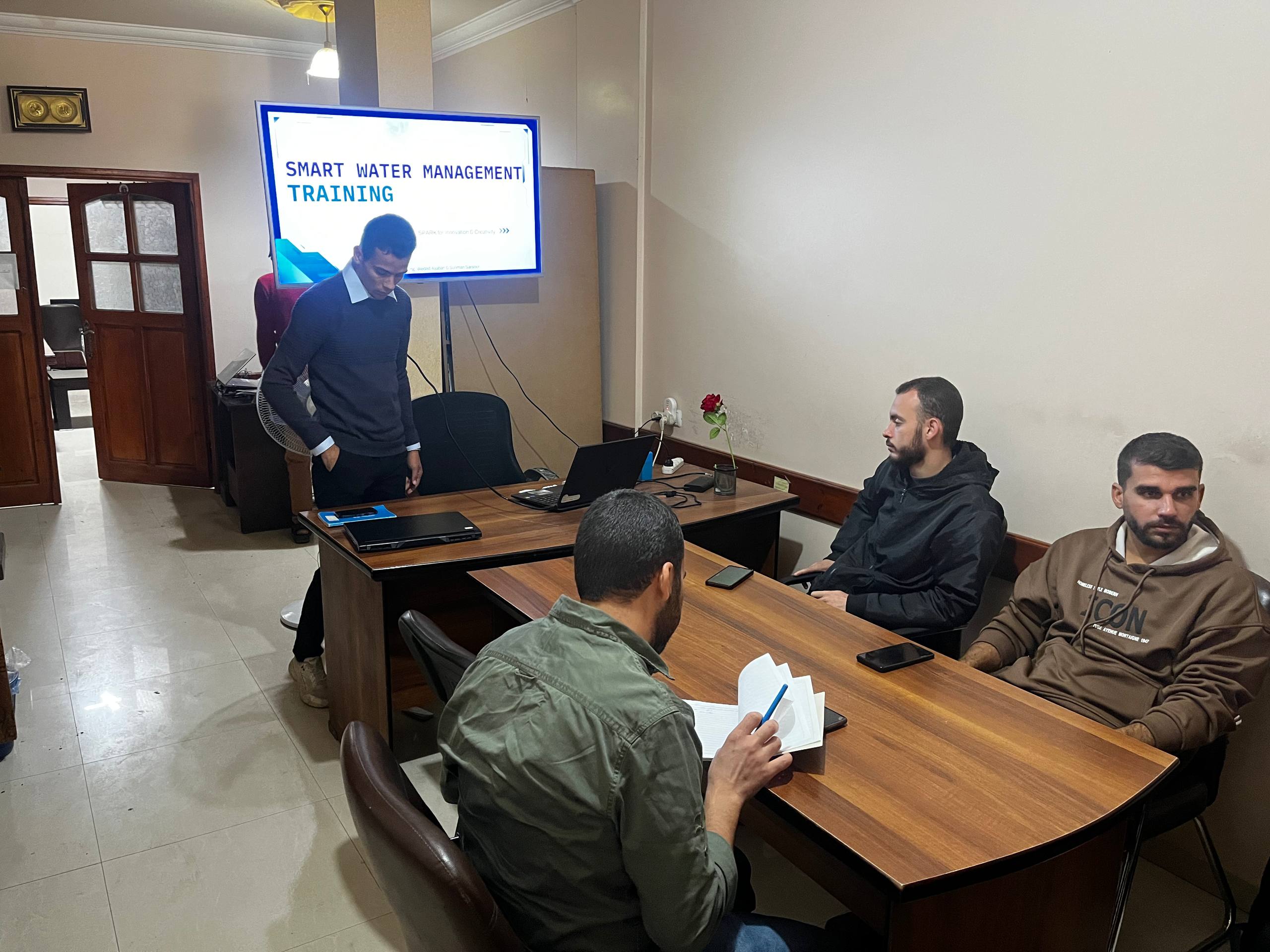 Devastation Hits Gaza’s Water Networks… Spark Trains a New Generation of Engineers to Rebuild with Smart Systems