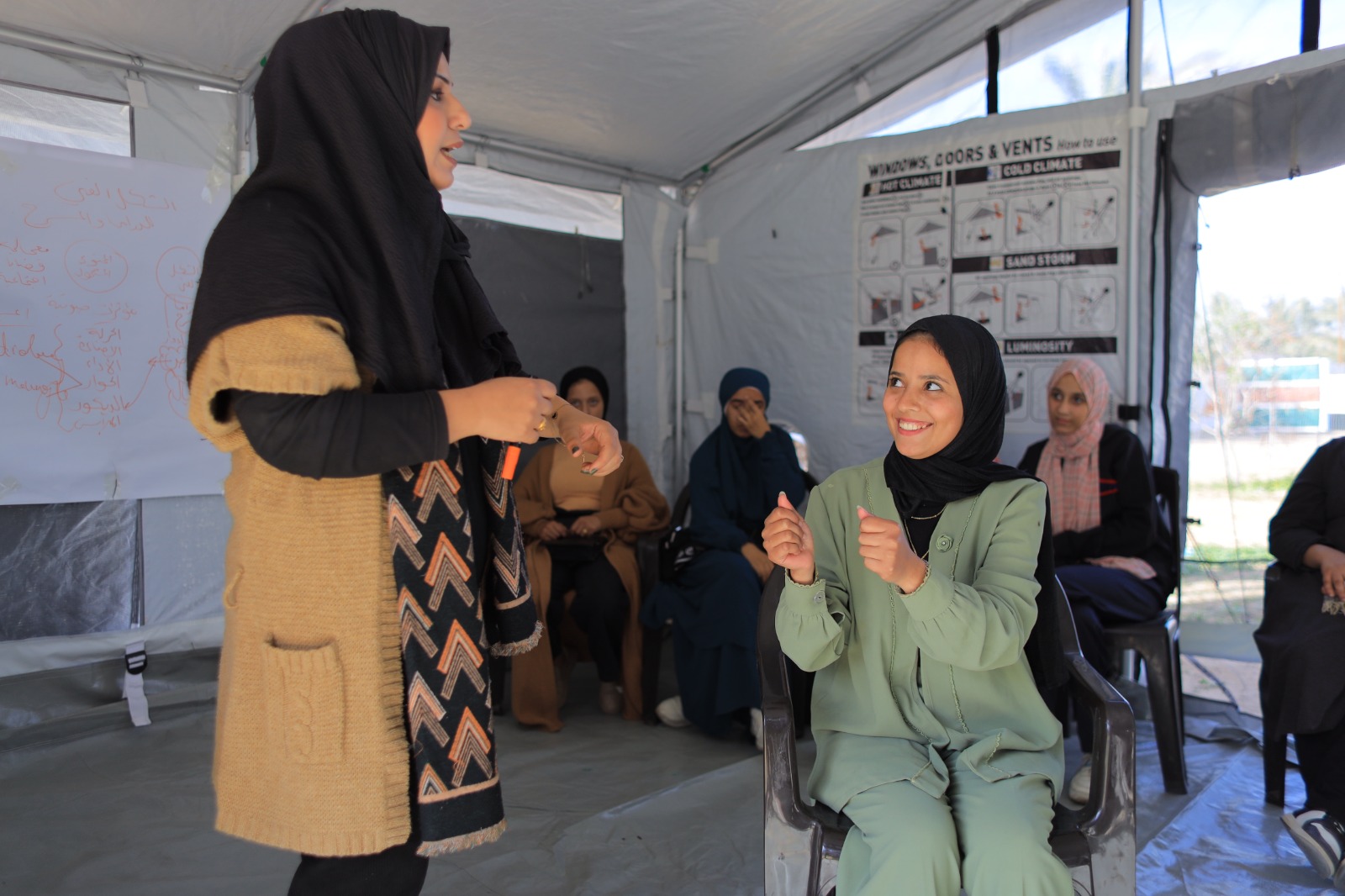 سبارك تطلق أنشطة موسيقى ودراما لدعم المراهقات نفسيًا في دير البلح ضمن مبادرة نَفَس