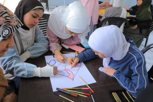 تمكين الشابات في غزة